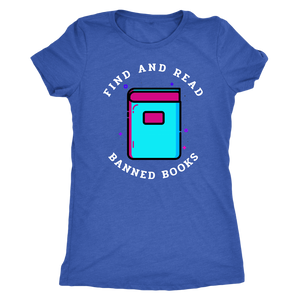 Find and Read Banned Books Shirt T-shirt - Gemmed Firefly