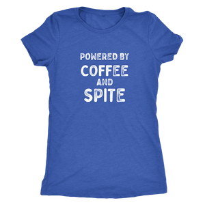 Powered By Coffee and Spite T-shirt - Gemmed Firefly