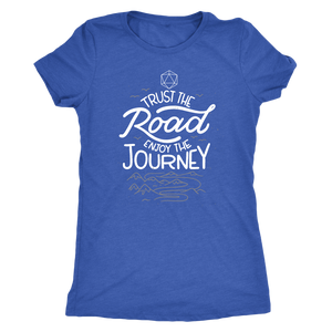 Trust the Road, Enjoy the Journey T-shirt - Gemmed Firefly
