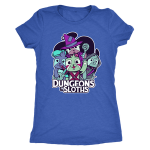Dungeons and Sloths T-shirt - Gemmed Firefly