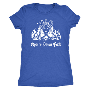 Open to Demon Pacts T-shirt - Gemmed Firefly