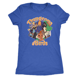 Dungeons and Birds T-shirt - Gemmed Firefly