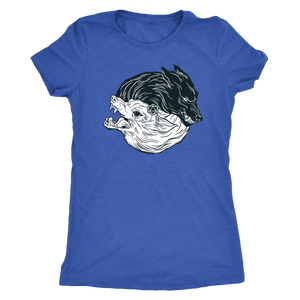 Two Wolves to Feed T-shirt - Gemmed Firefly