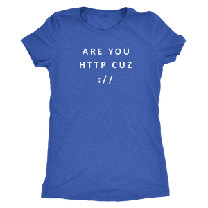 Are you HTTP T-shirt - Gemmed Firefly