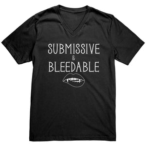 Submissive and Bleedable T-Shirt - Gemmed Firefly