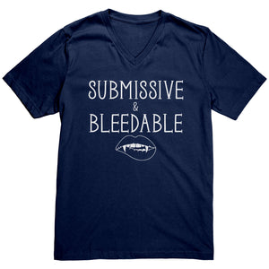 Submissive and Bleedable T-Shirt - Gemmed Firefly