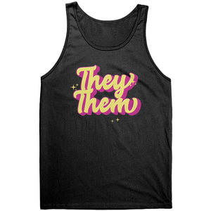 Golden Shine They/Them Non-binary T-shirt - Gemmed Firefly