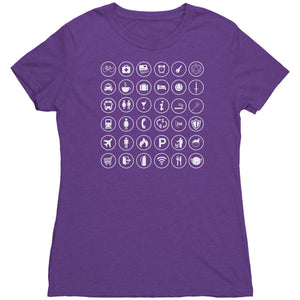 Travel Legend T-shirt - Gemmed Firefly