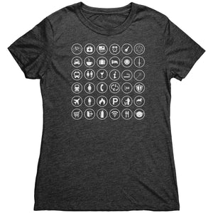 Travel Legend T-shirt - Gemmed Firefly