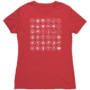 Travel Legend T-shirt - Gemmed Firefly