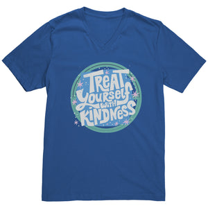 Treat Yourself With Kindness T-shirt - Gemmed Firefly