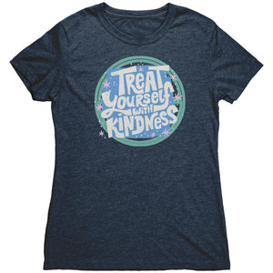 Treat Yourself With Kindness T-shirt - Gemmed Firefly