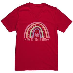 Try Me Bitch I'm Petty T-shirt - Gemmed Firefly