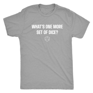 What's One More Set of Dice? T-shirt - Gemmed Firefly
