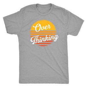 Overthinking Retro Sun T-shirt - Gemmed Firefly