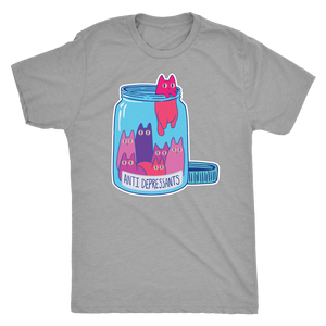 Anti-Depressants Bottle T-shirt - Gemmed Firefly