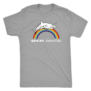 Gender Chaotic Shark T-shirt - Gemmed Firefly