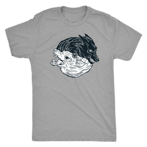 Two Wolves to Feed T-shirt - Gemmed Firefly