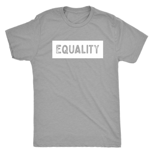 Equality Stencil Text T-shirt - Gemmed Firefly