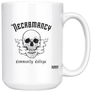 Necromancy Community College Mug Drinkware - Gemmed Firefly