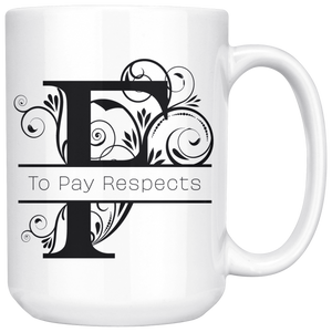 F to Pay Respects Drinkware - Gemmed Firefly