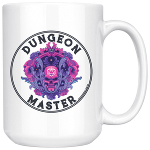 Dungeon Master Skull Mug Drinkware - Gemmed Firefly
