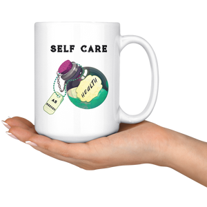Self Care Health Potion Mug Drinkware  - Gemmed Firefly