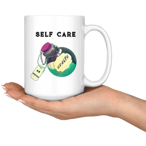 Self Care Health Potion Mug Drinkware - Gemmed Firefly