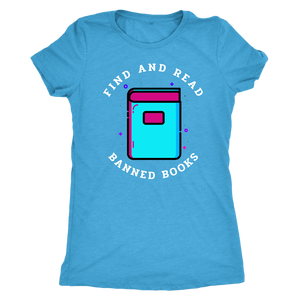 Find and Read Banned Books Shirt T-shirt - Gemmed Firefly