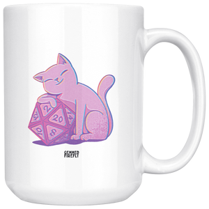 Glitch Cat Mug Drinkware - Gemmed Firefly