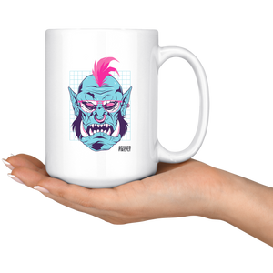 Vapor Orc Captain Mug Drinkware - Gemmed Firefly