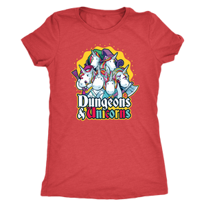 Dungeons and Unicorns T-shirt - Gemmed Firefly