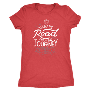 Trust the Road, Enjoy the Journey T-shirt - Gemmed Firefly