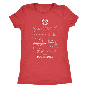 Dungeon Math T-shirt - Gemmed Firefly