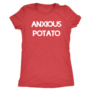 Anxious Potato T-shirt - Gemmed Firefly