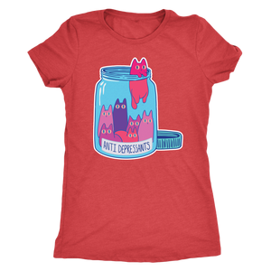 Anti-Depressants Bottle T-shirt - Gemmed Firefly