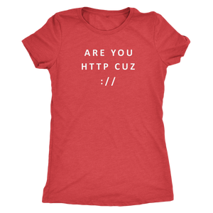 Are you HTTP T-shirt - Gemmed Firefly