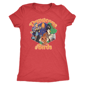 Dungeons and Birds T-shirt - Gemmed Firefly