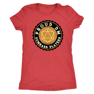 Proud DM to a Bunch of Dumbass Players Black Label T-shirt - Gemmed Firefly