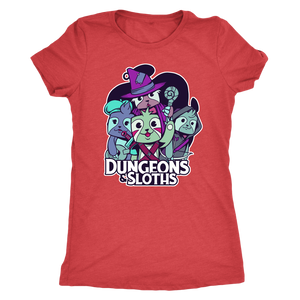 Dungeons and Sloths T-shirt - Gemmed Firefly