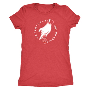 Definitely Not On Drugs T-shirt - Gemmed Firefly