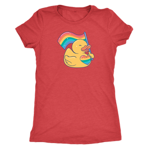 Pride Rubber Ducky T-shirt  - Gemmed Firefly