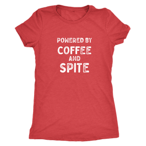 Powered By Coffee and Spite T-shirt - Gemmed Firefly