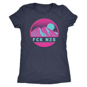 FCK NZS Vapor Mountains Shirt T-shirt - Gemmed Firefly