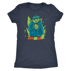 Two Goblins in a Trench Coat T-shirt - Gemmed Firefly