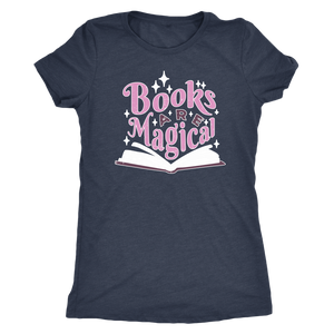 Books are Magical T-shirt - Gemmed Firefly