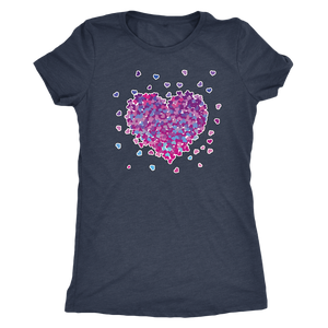 Heart Sticker Splash Shirt T-shirt - Gemmed Firefly