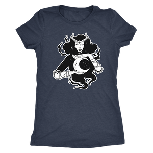 Moon Witch T-shirt - Gemmed Firefly