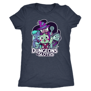Dungeons and Sloths T-shirt - Gemmed Firefly