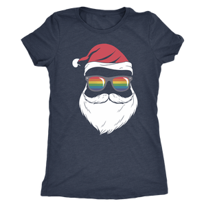 LGBT PRIDE Santa Shirt T-shirt - Gemmed Firefly